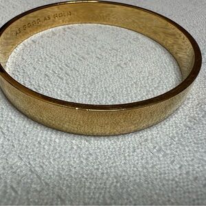 Kate Spade New York “As Good As Gold” Retired Bangle Bracelet